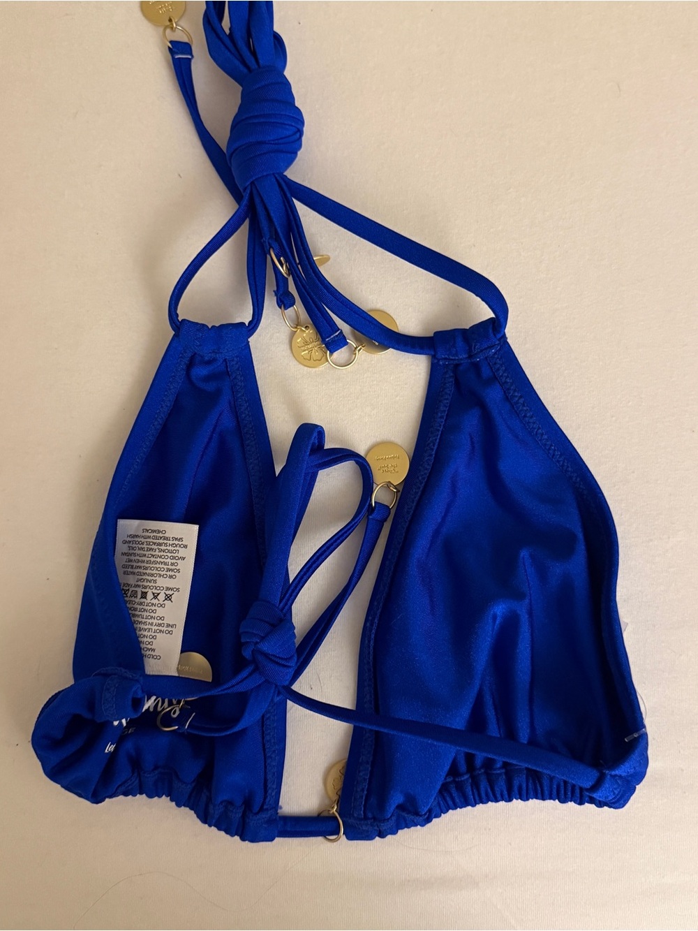 Kulani Kinis blue bikini top - Picture 6 of 6